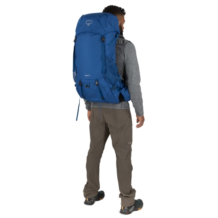 Plecak trekkingowy Osprey Rook 50 - Astrology Blue/Blue Flame