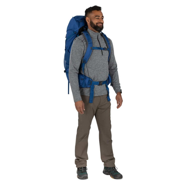 Plecak trekkingowy Osprey Rook 50 - Astrology Blue/Blue Flame