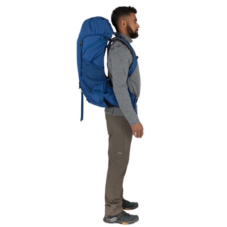 Plecak trekkingowy Osprey Rook 50 - Astrology Blue/Blue Flame