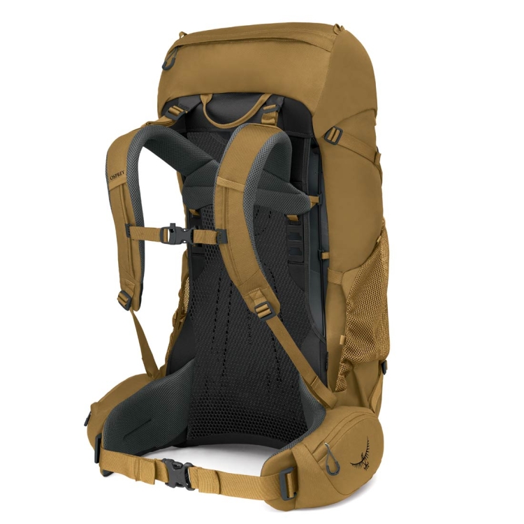 Męski plecak turystyczny Osprey Rook 50 - Histosol Brown/Rhino Grey