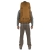 Męski plecak turystyczny Osprey Rook 50 - Histosol Brown/Rhino Grey