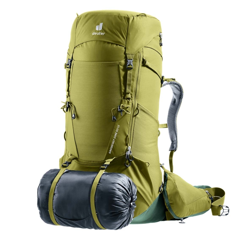 Plecak trekingowy Deuter Aircontact Core 60+10 - Cactus-Ivy