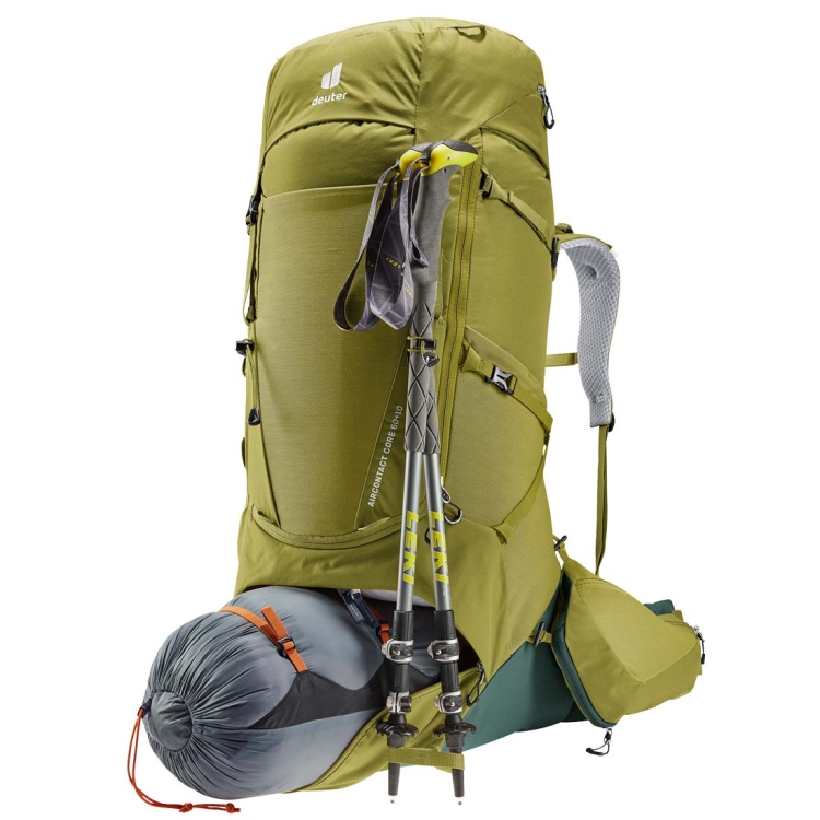 Plecak trekingowy Deuter Aircontact Core 60+10 - Cactus-Ivy