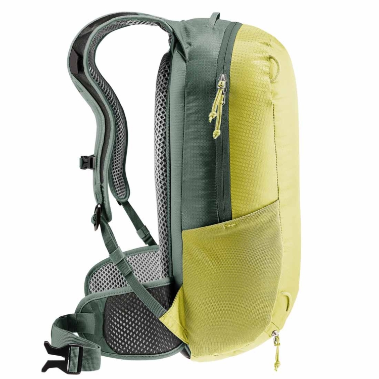 Lekki plecak rowerowy Deuter Race 12 - Sprout-Ivy