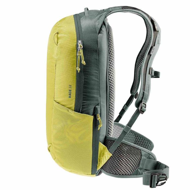 Lekki plecak rowerowy Deuter Race 12 - Sprout-Ivy
