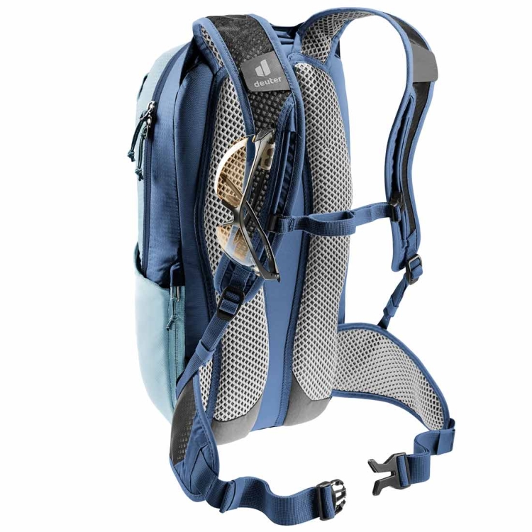 Lekki plecak rowerowy Deuter Race 12 - Lake-Ink