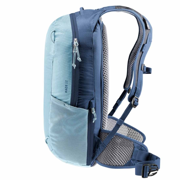 Lekki plecak rowerowy Deuter Race 12 - Lake-Ink