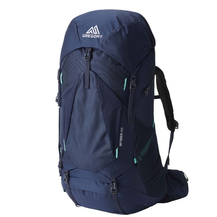 Dwukomorowy plecak damski Gregory Amber 68 - Arctic Navy