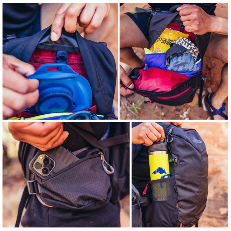 Męski plecak turystyczny Gregory Zulu LT 20 – Horizon Blue