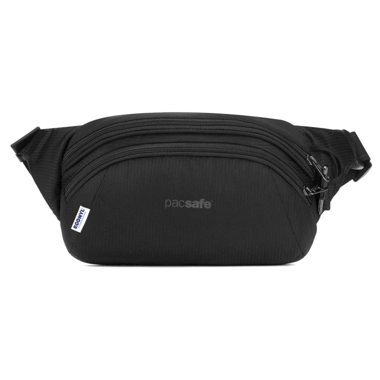 Bezpieczna biodrówka Pacsafe Metrosafe LS120 ECONYL - Black