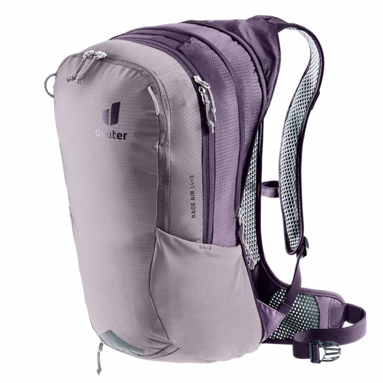 Lekki plecak rowerowy Deuter Race Air 14+3 - Lavender-Purple