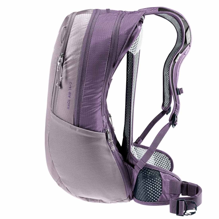 Lekki plecak rowerowy Deuter Race Air 14+3 - Lavender-Purple