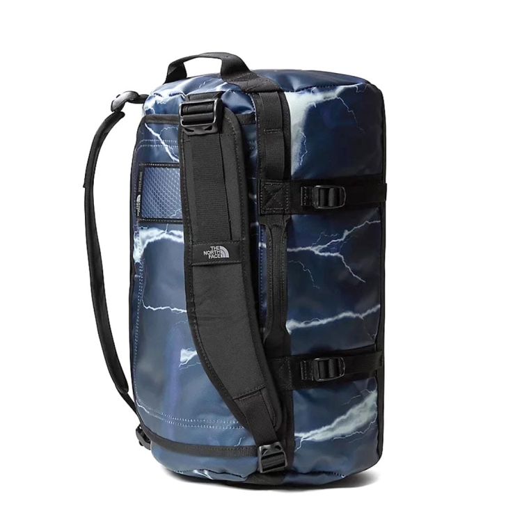 Torba turystyczna The North Face Base Camp Duffel XS - Summit Navy TNF Lightening Print-TNF Black