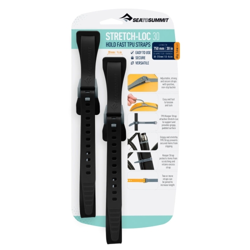Pasy mocujące Sea To Summit Stretch-Loc 30 – Black
