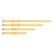 Zestaw pasów mocujących Sea To Summit Stretch-Loc – 4 Pack – Yellow
