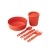 Zestaw naczyń Sea To Summit Passage Dinnerware Set 6P – Orange