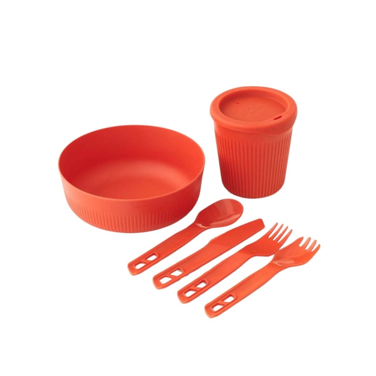Zestaw naczyń Sea To Summit Passage Dinnerware Set 6P – Orange