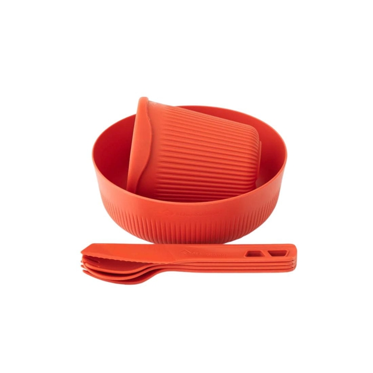 Zestaw naczyń Sea To Summit Passage Dinnerware Set 6P – Orange