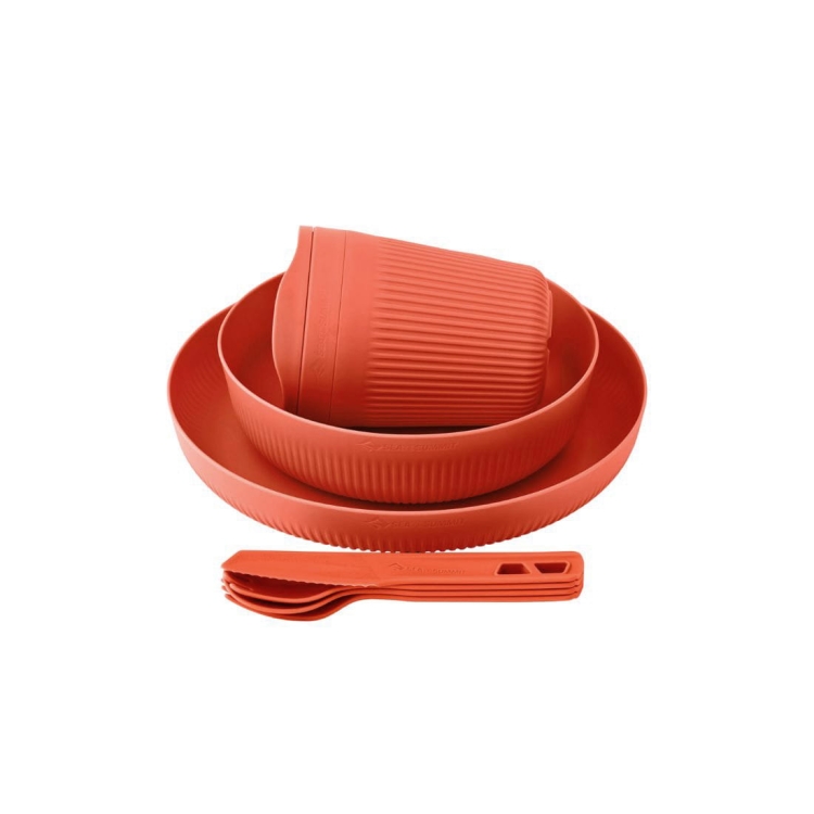 Zestaw naczyń Sea To Summit Passage Dinnerware Set 7P – Orange