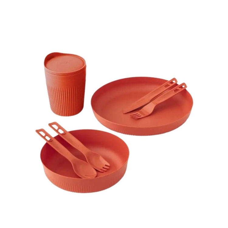 Zestaw naczyń Sea To Summit Passage Dinnerware Set 7P – Orange