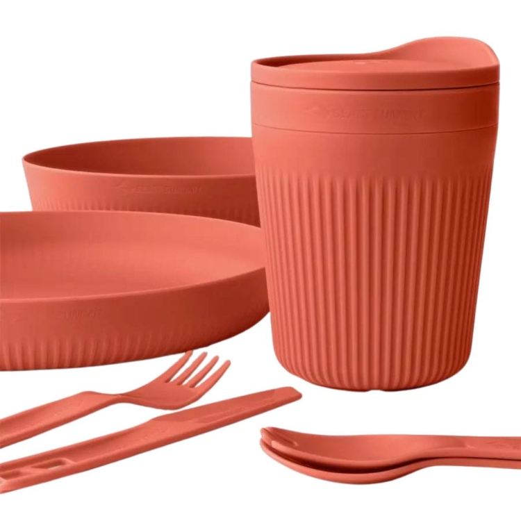 Zestaw naczyń Sea To Summit Passage Dinnerware Set 7P – Orange