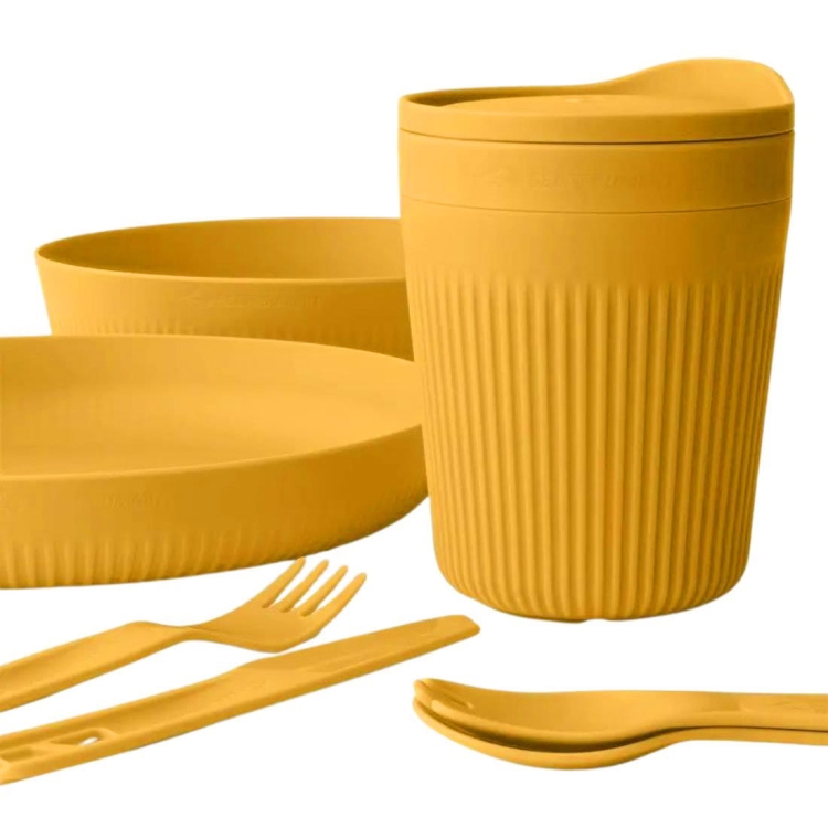 Zestaw naczyń Sea To Summit Passage Dinnerware Set 7P – Yellow