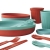 Zestaw naczyń Sea To Summit Passage Dinnerware Set 14P – Orange/Blue