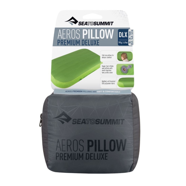 Poduszka Sea To Summit Aeros Pillow Premium Deluxe – Grey