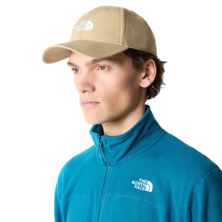 Czapka z daszkiem The North Face RECYCLED 66 CLASSIC HAT - Khaki Stone
