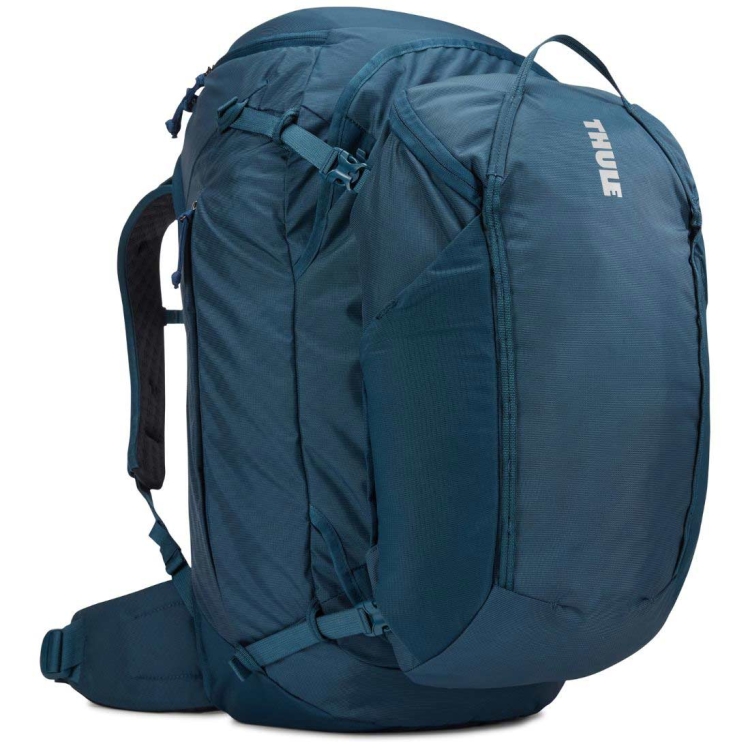 Damski plecak turystyczny Thule Landmark 70L – Majolica Blue