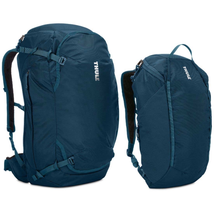 Damski plecak turystyczny Thule Landmark 70L – Majolica Blue