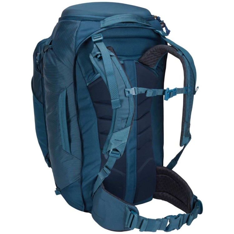 Damski plecak turystyczny Thule Landmark 70L – Majolica Blue
