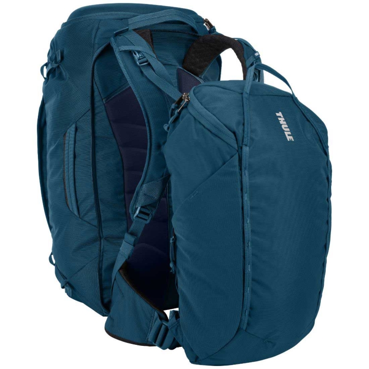 Damski plecak turystyczny Thule Landmark 70L – Majolica Blue