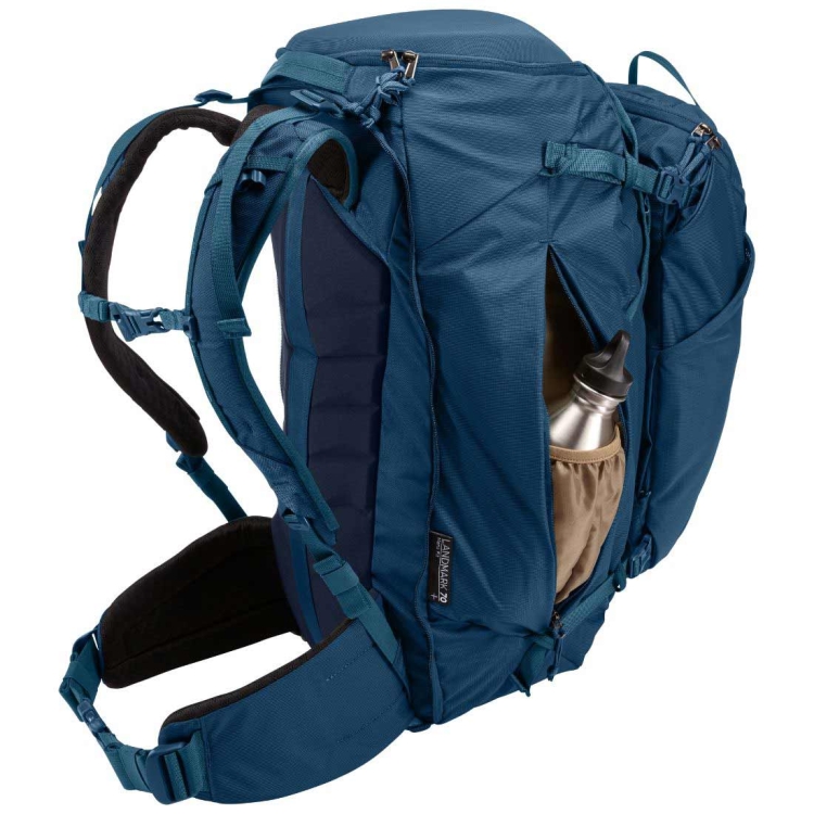 Damski plecak turystyczny Thule Landmark 70L – Majolica Blue