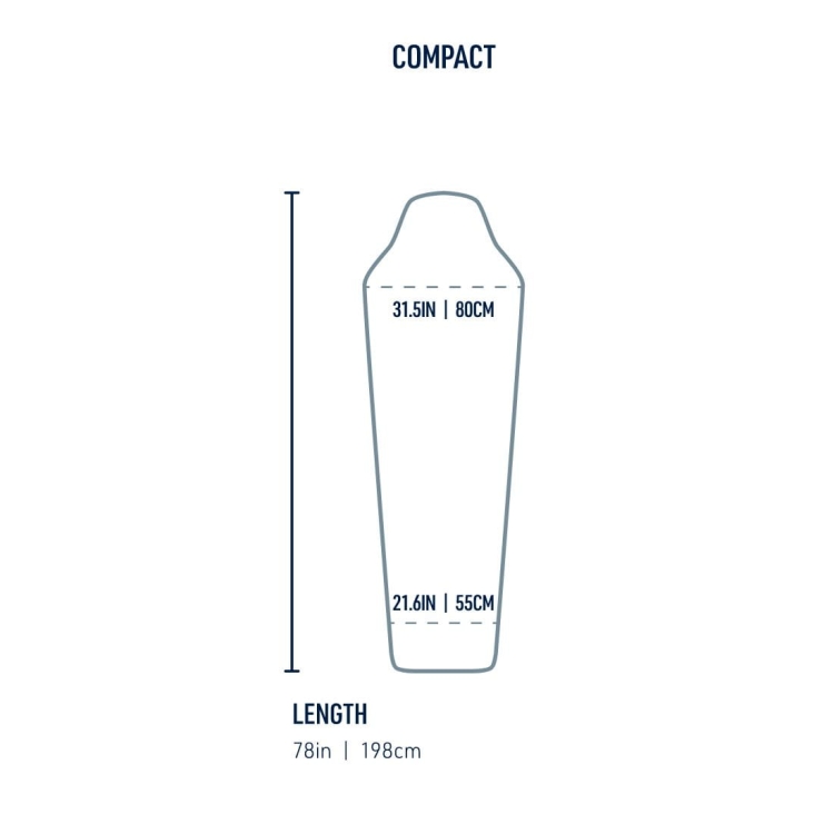 Wkładka do śpiwora Sea To Summit Reactor Extreme Liner Mummy Compact