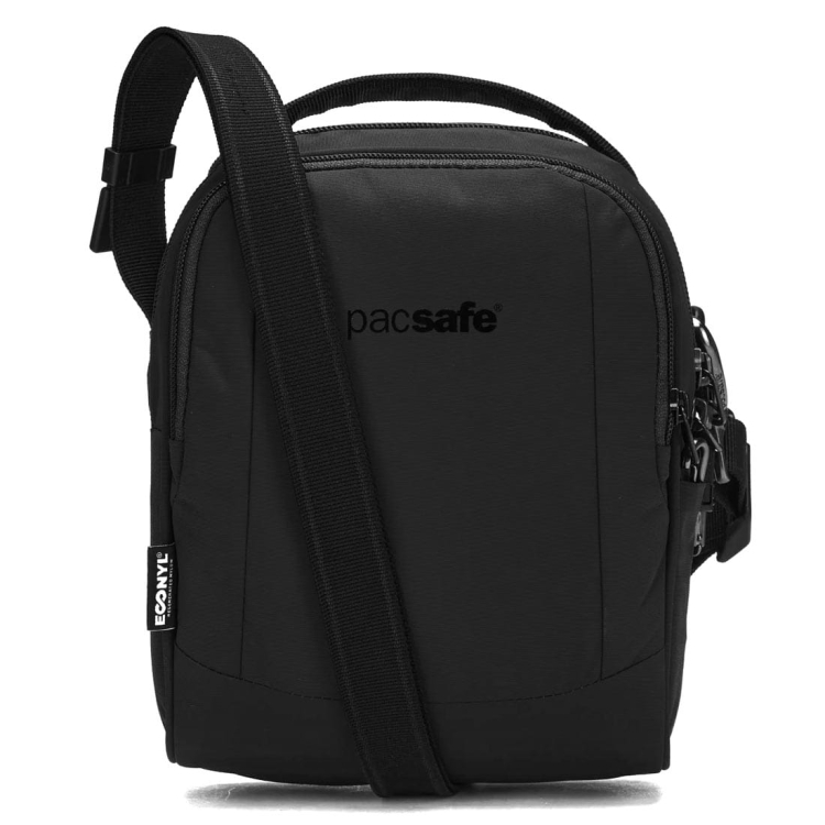 Torebka miejska z zabezpieczeniami Pacsafe LS100 - Black