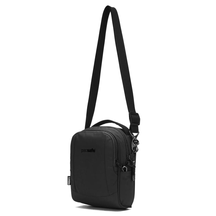 Torebka miejska z zabezpieczeniami Pacsafe LS100 - Black