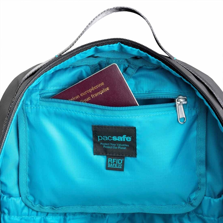 Antykradzieżowy plecak turystyczny Pacsafe ECO 25 – Black