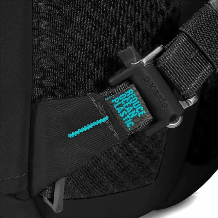 Antykradzieżowy plecak turystyczny Pacsafe ECO 25 – Black