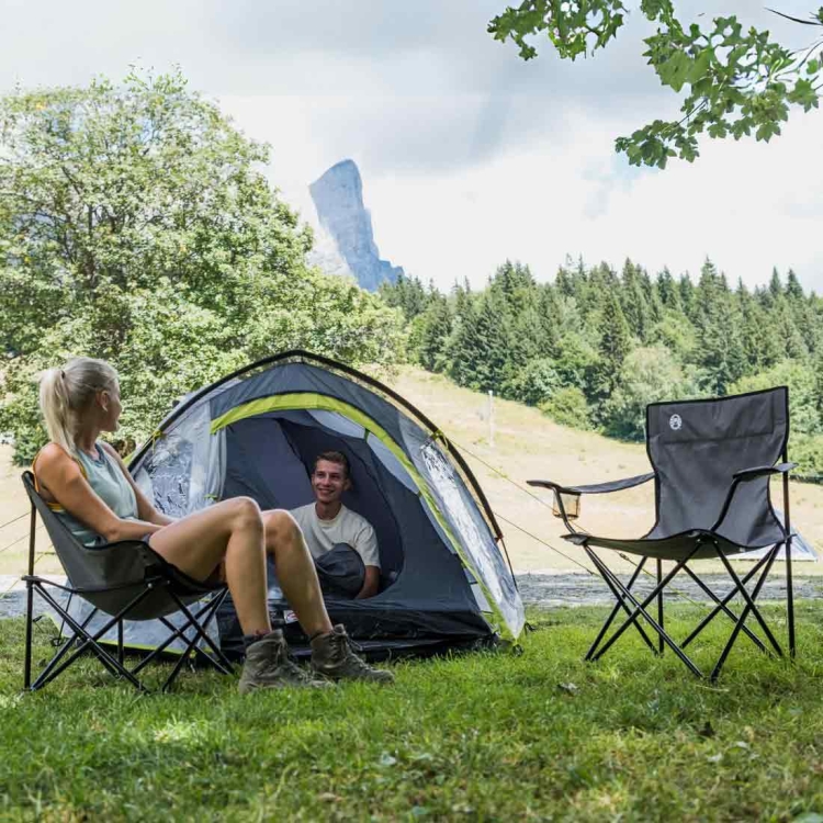 Krzesło turystyczne Coleman Standard Quad Chair – Grey