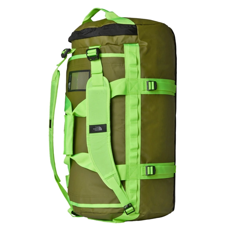 Torba podróżna The North Face Base Camp Duffel M - Forest Olive-Safety Green-TNF Black