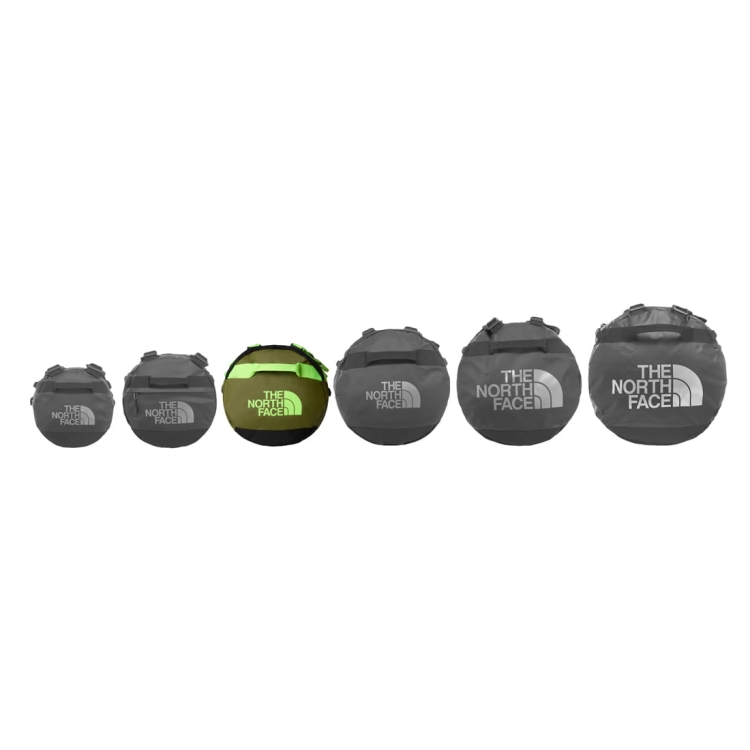 Torba podróżna The North Face Base Camp Duffel M - Forest Olive-Safety Green-TNF Black