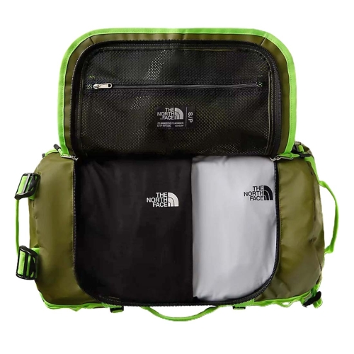 Torba turystyczna The North Face Base Camp Duffel S - Forest Olive-Safety Green-TNF Black