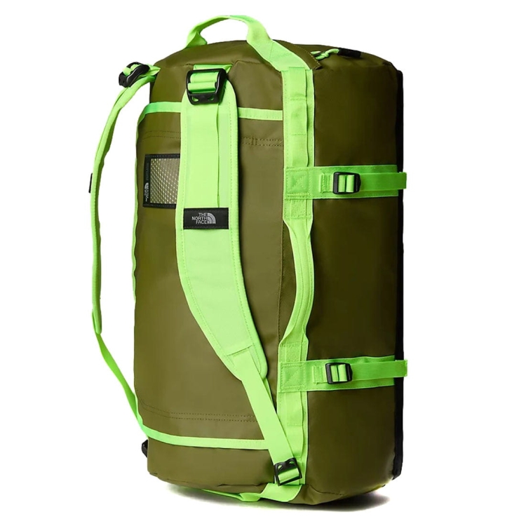 Torba turystyczna The North Face Base Camp Duffel S - Forest Olive-Safety Green-TNF Black