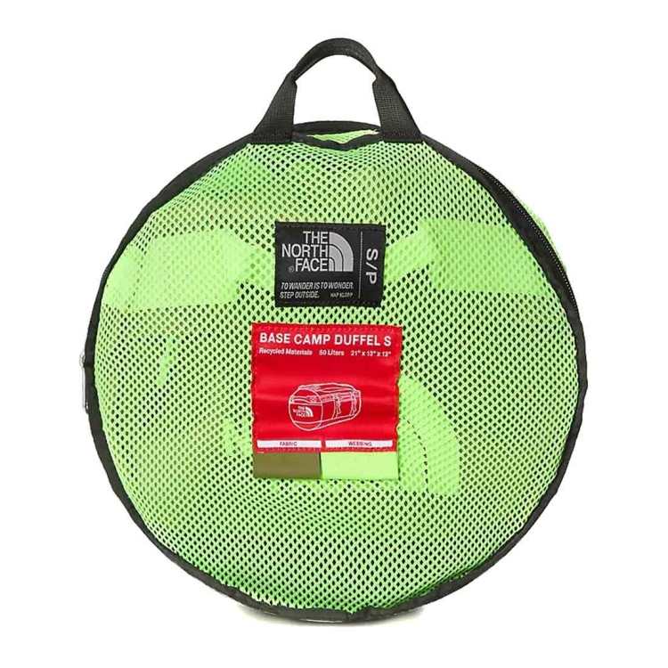 Torba turystyczna The North Face Base Camp Duffel S - Forest Olive-Safety Green-TNF Black