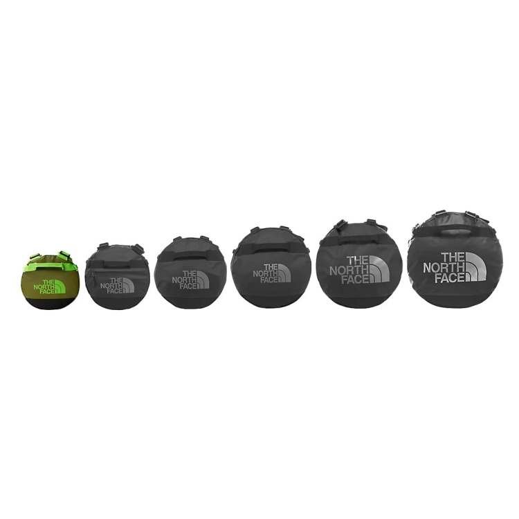 Torba turystyczna The North Face Base Camp Duffel XS - Forest Olive-Safety Green-TNF Black