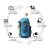Męski plecak trekingowy Gregory Stout 45 Plus Size - Compas Blue