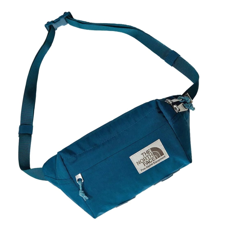 Klasyczna biodrówka The North Face  Berkeley Lumbar - Midnight Petrol-Algae Blue