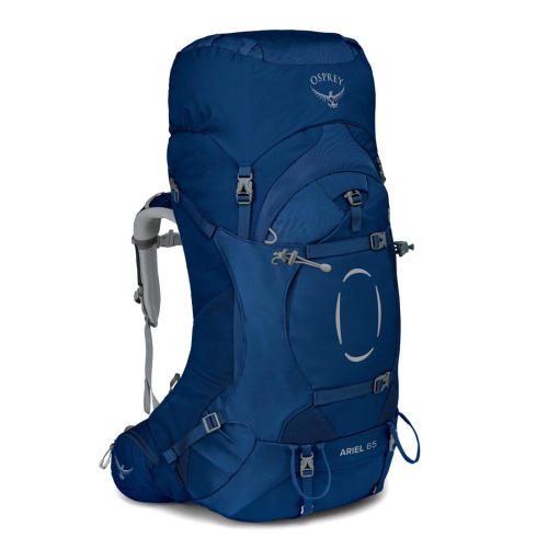 Dwukomorowy plecak damski Osprey Ariel 65 WM/L - Ceramic Blue