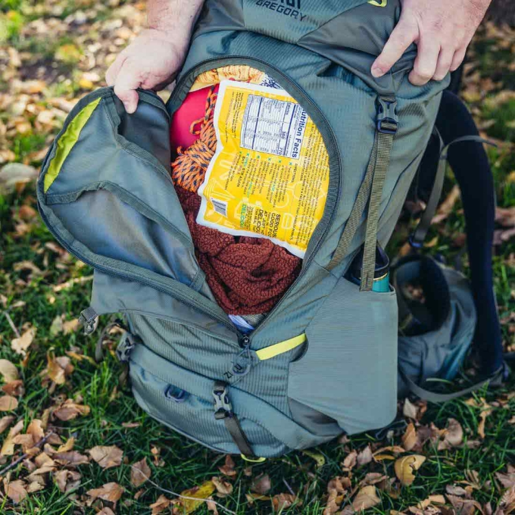 Męski plecak trekkingowy Gregory Zulu 65 S/M Plus – Forage Green